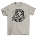 Frog cigar box guitar t-shirt