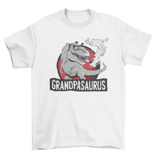 Grandfather t-rex dinosaur t-shirt