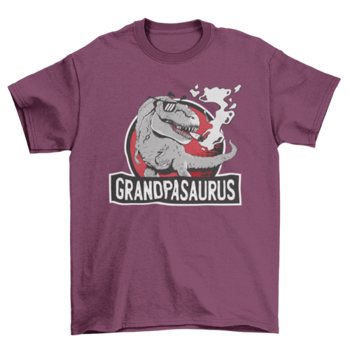 Grandfather t-rex dinosaur t-shirt
