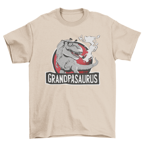 Grandfather t-rex dinosaur t-shirt