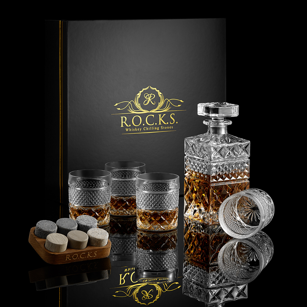 Whiskey Decanter Gift Set