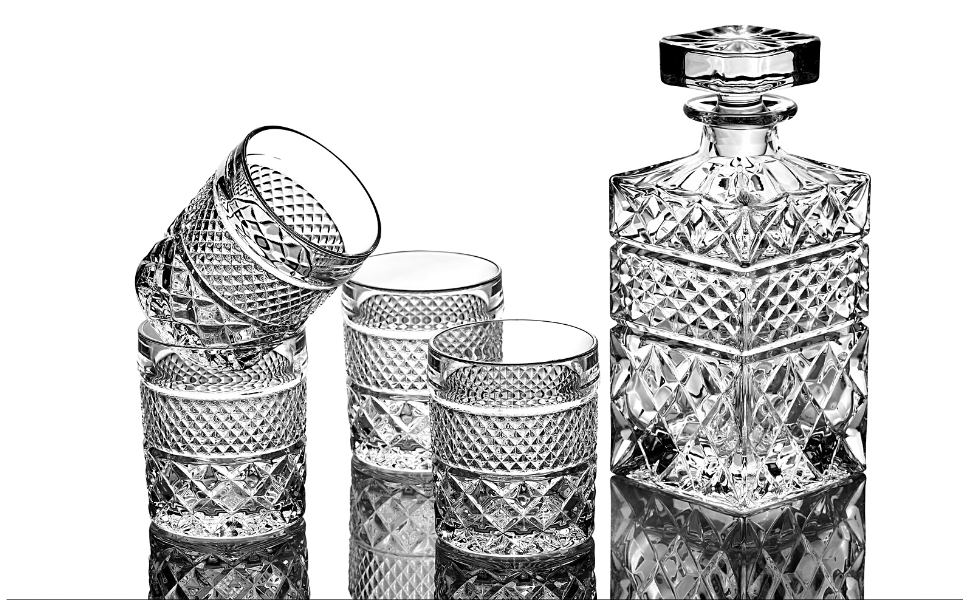 Whiskey Decanter Gift Set